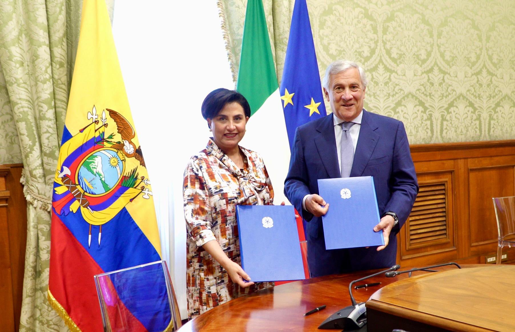 Ecuador e Italia suscriben convenio para ampliar oportunidades laborales