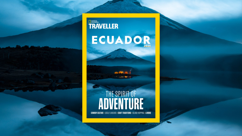 Ecuador brillará en la portada de National Geographic Traveller UK en la edición de septiembre