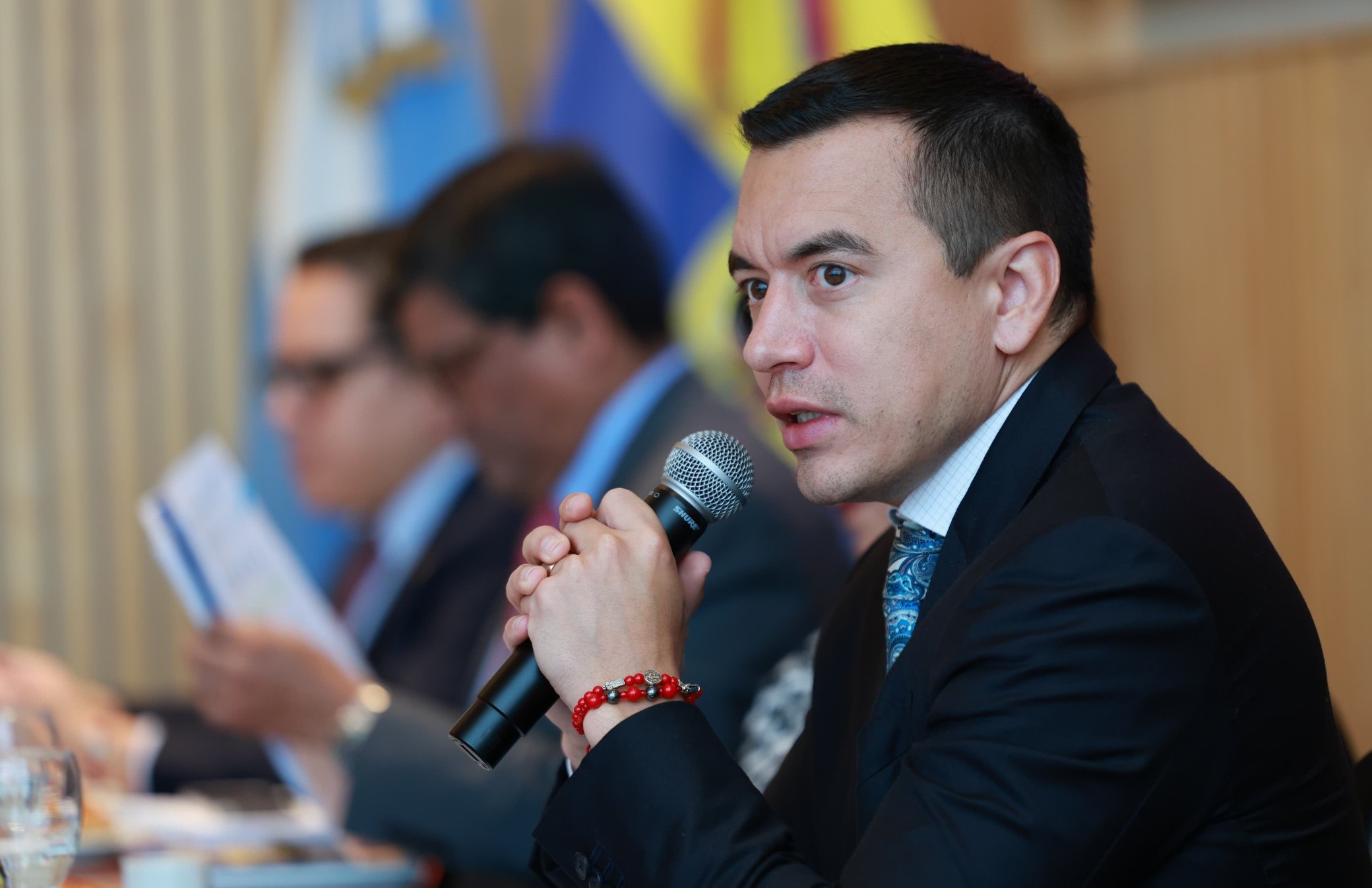 Noboa busca atraer inversiones en Argentina y fortalecer el comercio bilateral