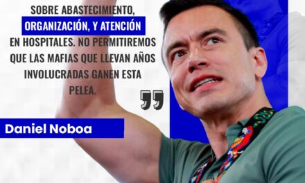 Daniel Noboa habló sobre uno de los temas que más preocupa a los ecuatorianos: la situación de los hospitales